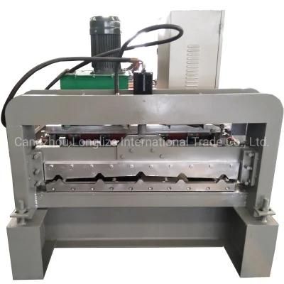 0.3mm~0.8mm Trapezoidal Colored Sheet Roll Forming Machine