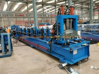 Automatic Changed CZ Purlin Cold Roll Forming Machine with PLC Control System Roll Forming Machine Machinery