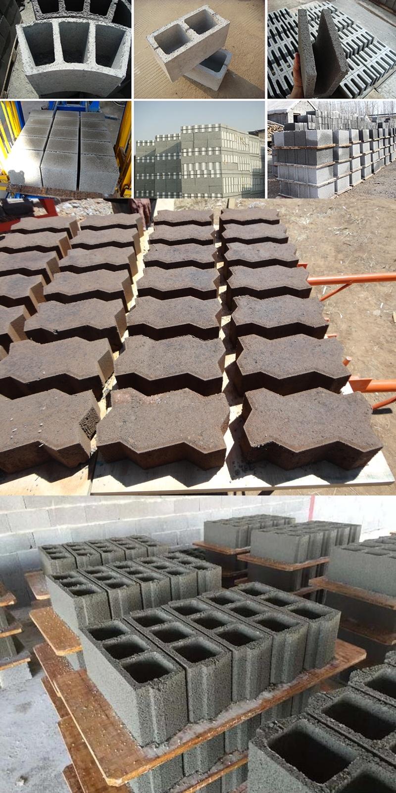 Hot Sell Qt4-30 Hydralic Paver Brick Making Machine Concrete Hollow/Solid Block Machine in Bangladesh