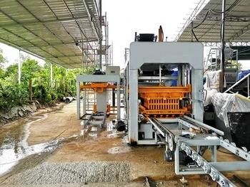Qt12-15 Hydraulic Cement Block Making Machinery Equipment Line