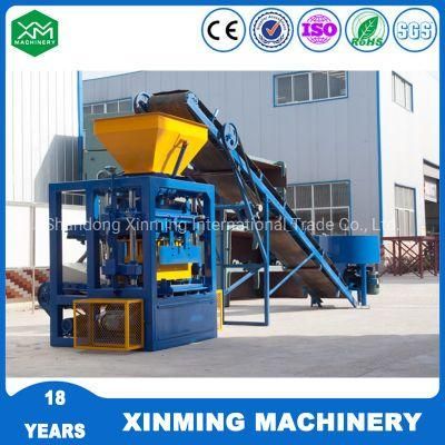 Xinming Qt4-24 Brick Machine Construction Machine Block Making Machine