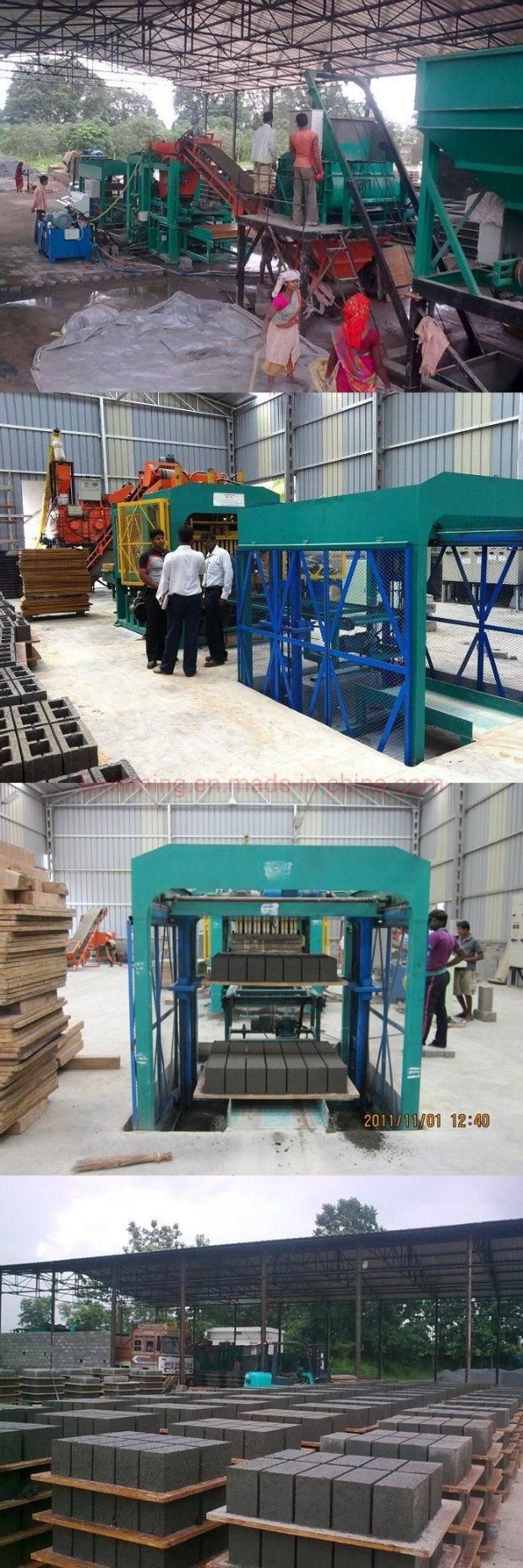 Full Automatic Qt4-15 Concrete Cement Interlocking Block Making Machine with Competitive Price