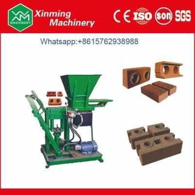 Xm2-25 Clay Interlocking Brick Making Machine with Hydraulic System Price