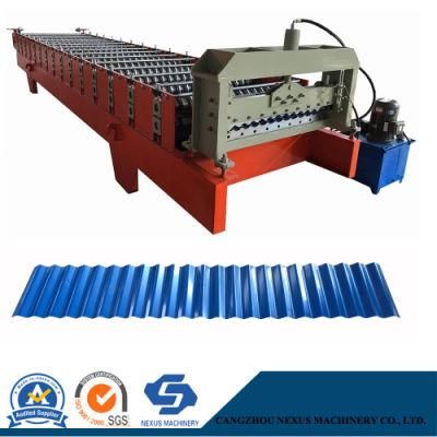 Galvanized Aluminum Corrugated Steel Sheet Making Machine