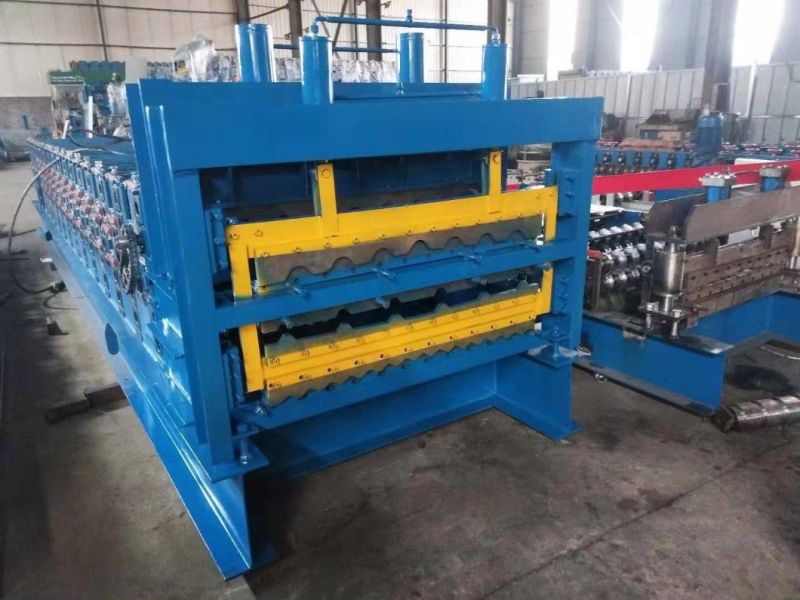 Three Layers Galvanized Metal Roll Forming Machine with High Effective