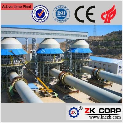 Hot Sale Lime Production Line with Rotary Kiln