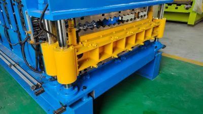 Metal Steel and Color Material Top Quality Glazed Tile and Corrugated Double Layer Roll Forming Machine