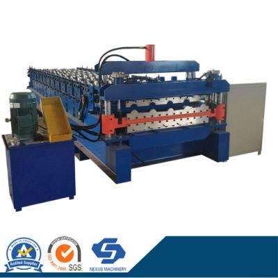 Cold Corrugated Roof Sheet Double Layer Roll Forming Making Machine