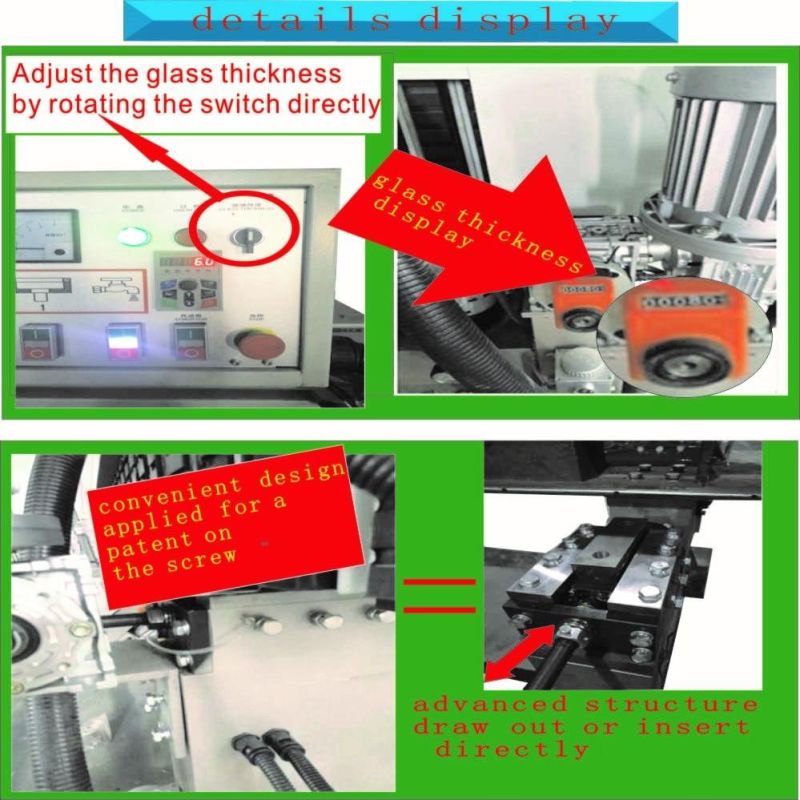 Glass Polishing Machine CT9325e Glass Straight Line Edging Machine