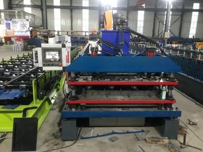 Roof Tile Machine Roll Forming Colour Steel Waterproof Making Machinery