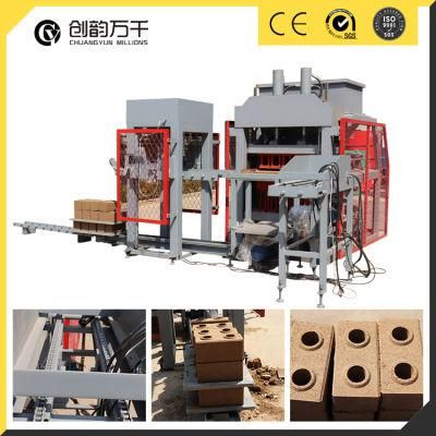 Factory Interlocking Block 4-10 Fully Automatic Clay Brick Making Machine