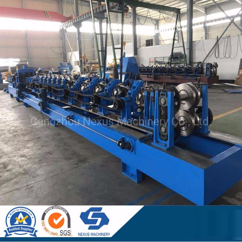 Galvanized Steel C Z U Channel Purlin Roll Forming Machine for Building Material