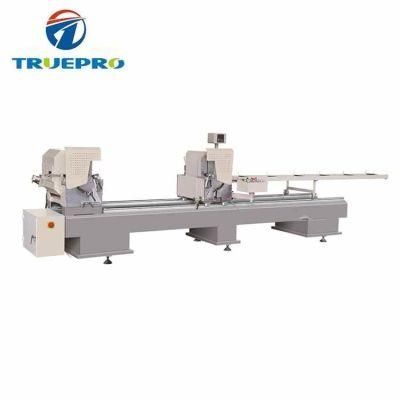 Aluminum and PVC Profile Window Door Cutting Machine with Double Head