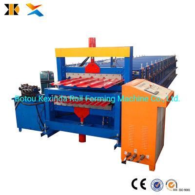 Aluminum Sheet Roofing Use Double Layer Roll Forming Machine