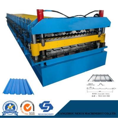 Double Layer Roof Forming Machine/Dual Layer Metal Roofing Tile Making Machine