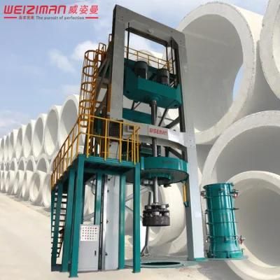 High Production Output Radial Press Concrete Pipe Machine Diameter 300-1200