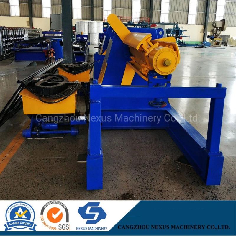 Good Quality Hydraulic Decoiler and Uncoiling Machine with Coil Car