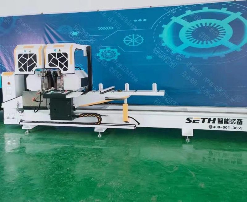 Aluminum Profile Cutting Double Head Miter Saw Machine Window Making Machine