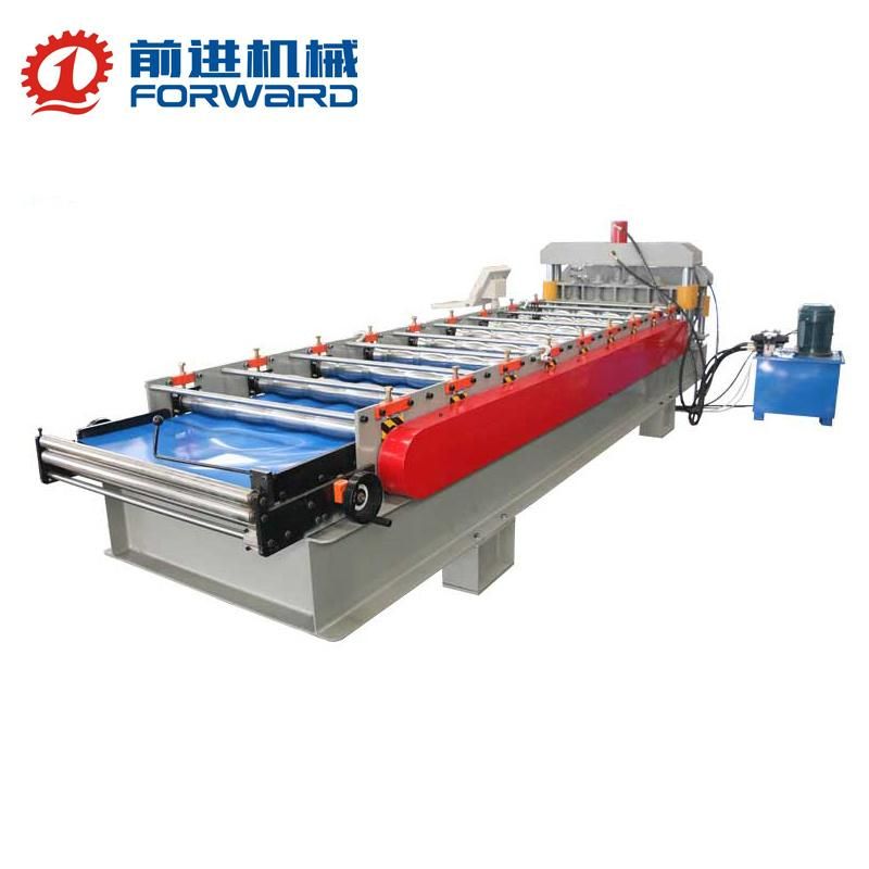 2022 Iron Glazed Roofing Tile Sheet Used Making Machine / Roll Forming Machine Price