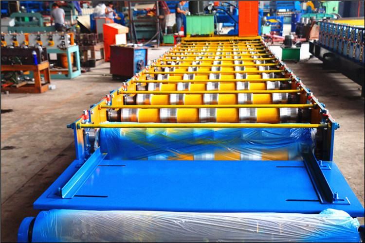 Automatic Panel Roof Wall Cold Roll Forming Making Machine Rib Trapezoidal Corrugated Metal Steel Sales