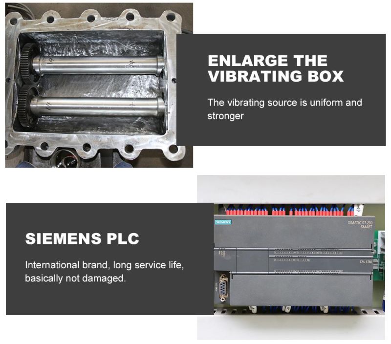 Siemens PLC Hydraulic Press Automatic Hollow Concrete Block Making Machine