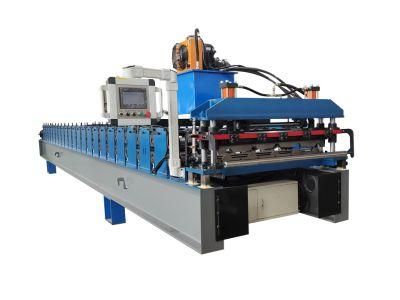Ibr Galvanized Steel Roll Forming Trapezoid Profile Roofing Sheet Making Machine