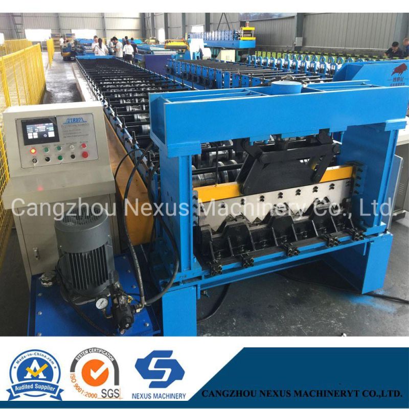 Galvanized Steel Closed Deck Floor Roll Forming Machine