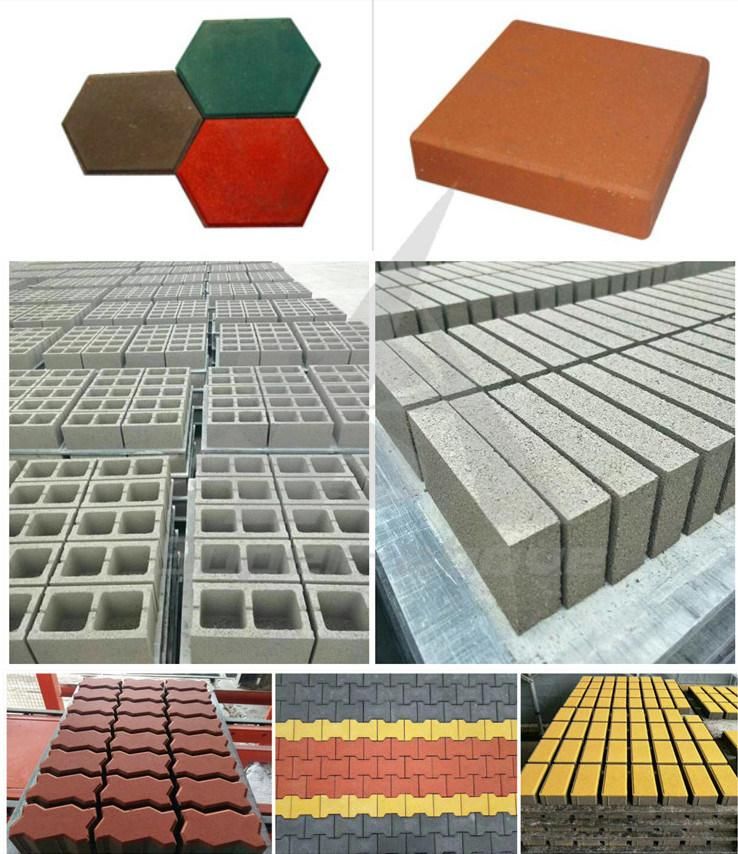 Small Brick Making Machinery Qtj4-40 Concrete Block Making Machine Price / Concrete Block Machine Price