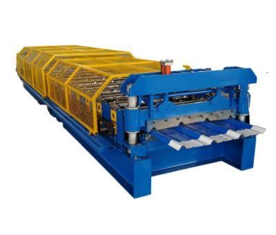 Trapezoidal Roofing Tile Forming Machine Metal Sheet Panel Production Line Roof Roll Forming Machine