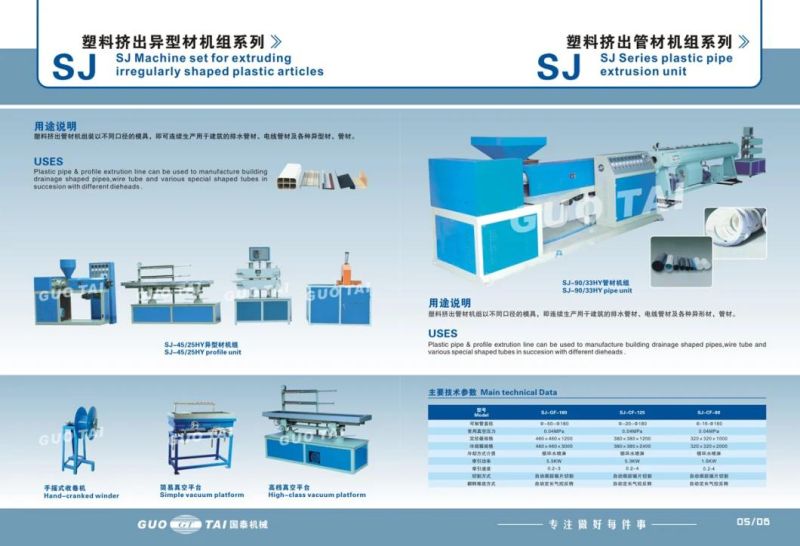 PVC Pipe Manufacturering Machines Made in China