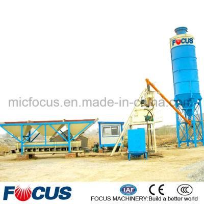 25m3/H Mini Concrete Batching Plant for High-Speed Road