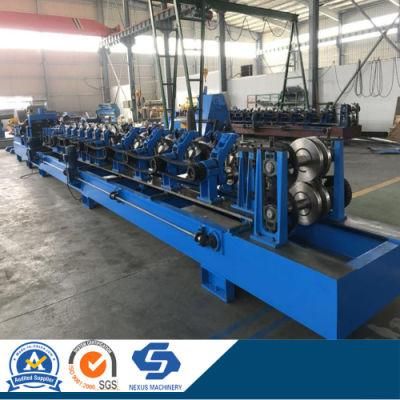 Full Automatic Hydraulic Cutting Steel Frame Making Machinery Steel Profile C Purlin Roll Forming Machine