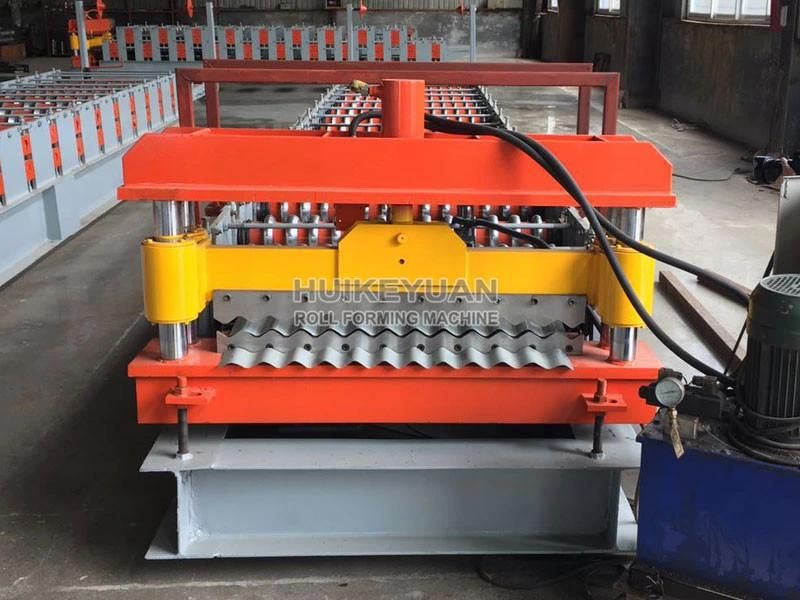 Hky Automatic Color Steel Metal Roof Roll Forming Machine