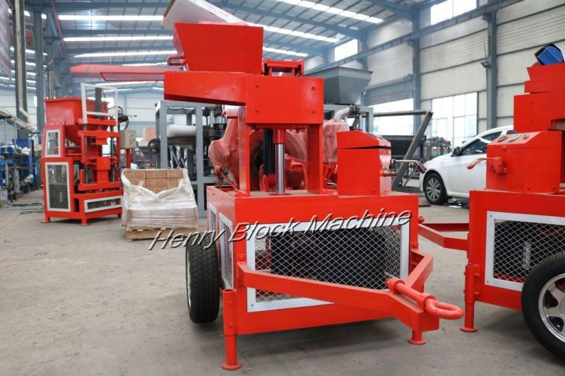 Hydraform Brick Machine Diesel Engine Soil Block Machine