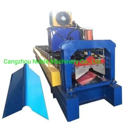 Automatic Gi PPGI Ridge Cap Roof Sheet High Speed Roll Forming Machine