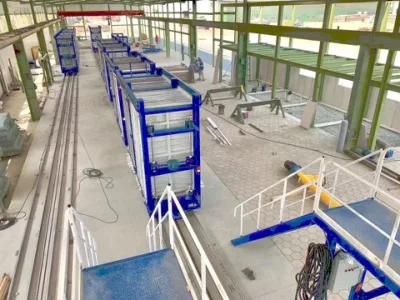 Building Application EPS Cement Sandwich Panel Products Making Production Line