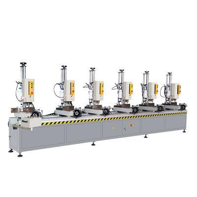 Multi Mitre Combination Aluminum Window Profile Drilling Machine