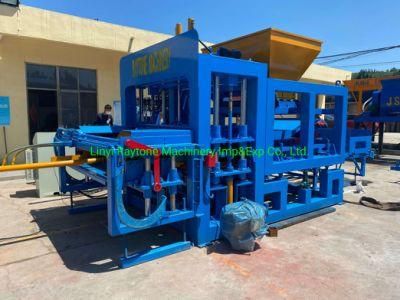 Qt12-15 Fully Automatic Type Hollow Solid Paving Block Making Machine