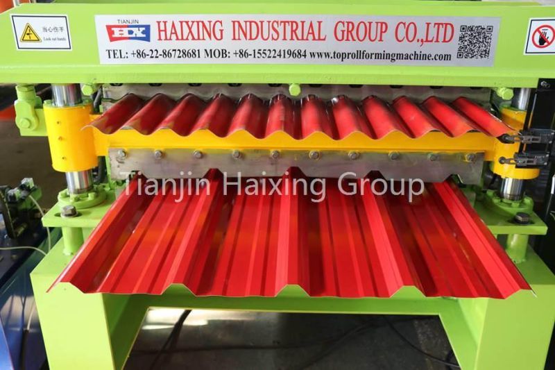 Trapezoid and Corrugated Sheet Roof Tile Steel Panel Machine