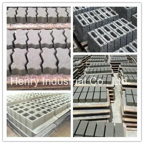 Qtj4-40 Small Scale Cocnrete Paver Block Making Machine