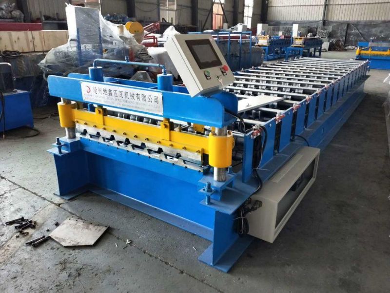 Popular Color Steel Metal Roof Galvanized Trapezoidal Ibr Wall Panel Roofing Sheet Cold Roll Forming Making Machine