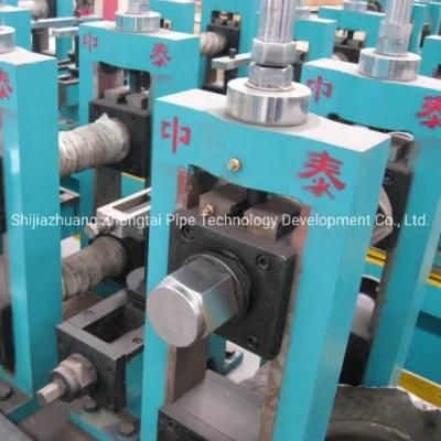 Hf Welding Metal Round Ss Carbon Tube Making Machine Steel Pole Pipe Production Line