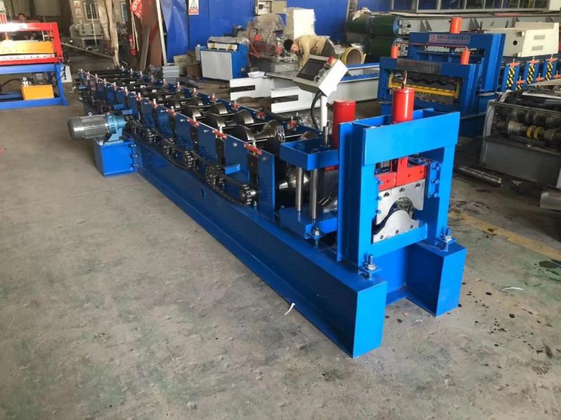 Color Steel Metal Ridge Cap Roll Forming Machine / Ridge Cap Tile Making Machine