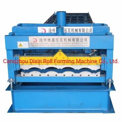 Dx-660 High Quality Africa Hot Sell Glazed Tile Step Tile Roll Forming Machine Price
