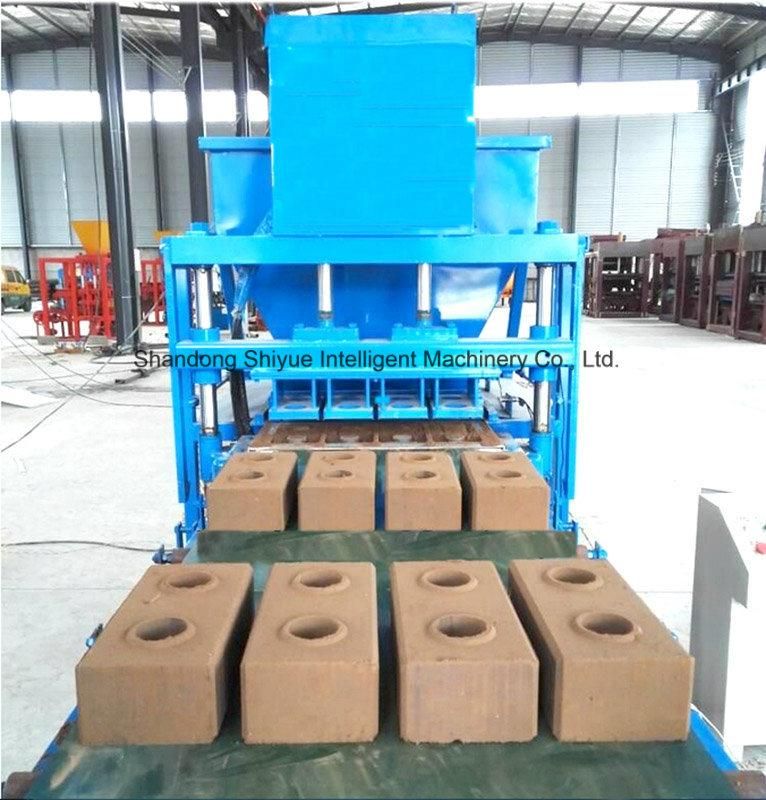 Ly4-10 High Productivity Interlocking Clay Block Making Machine