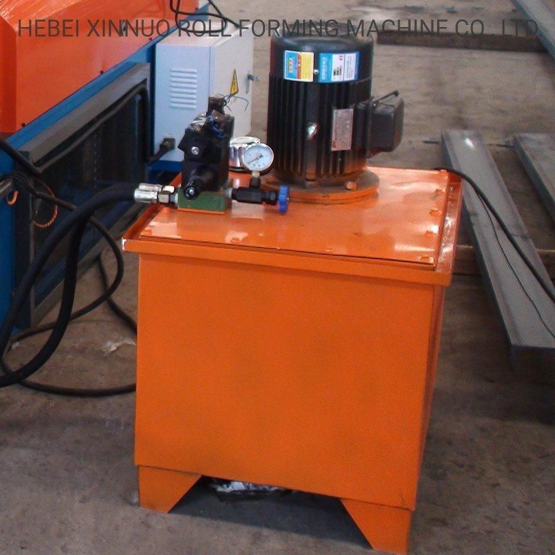 Light Steel Keel Furring Channel C U Shape Making Machine Production Line