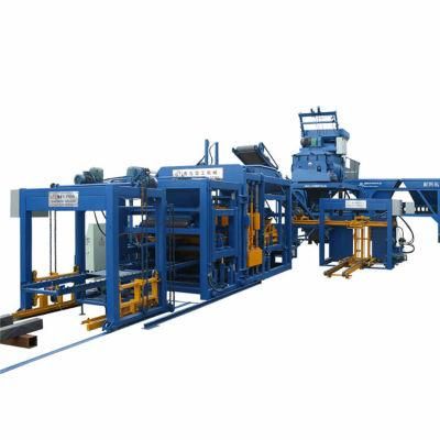 Huge Capacity Qt8-15 Automatic Hydraulic Concrete Paver Brick Machine in Africa