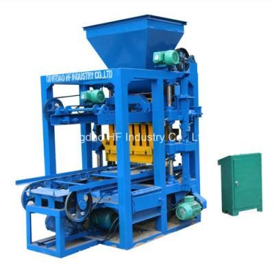 Qt4-26 Paver Brick Making Machine Price Concrete Block Machine in Canada