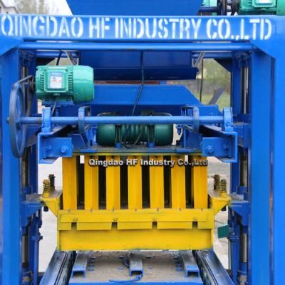 Qt4-26 Semi Automatic Vibration Brick Block Making Machine