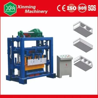 Easy Operation Hollow Paving Brick Making Machine Concrete Cement Block Machine with Small Investment